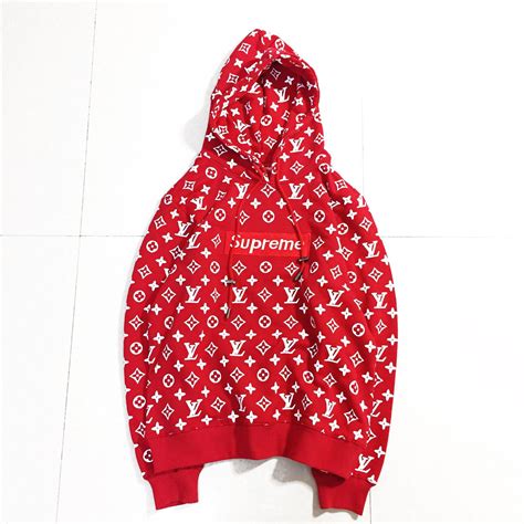 supreme x lv bogo hoodie retail price|supreme hoodie for sale cheap.